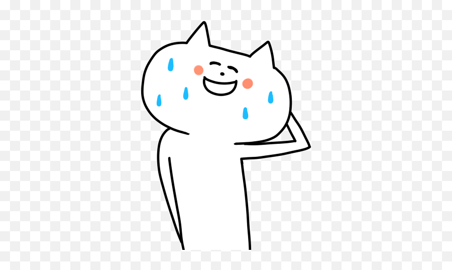 Top Pocari Sweat Commercial Stickers - Anime Gif Emoji,Nervous Sweat Emoji