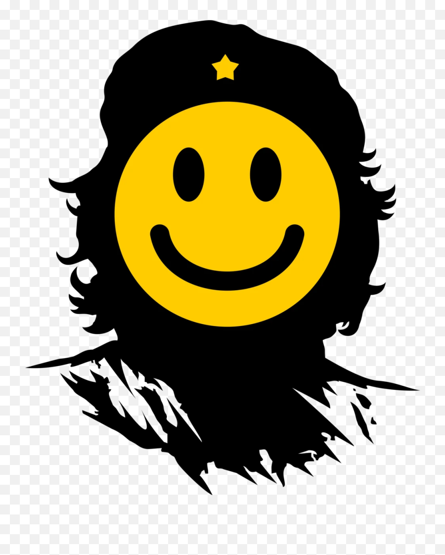 Half Sleeve Round Neck Cotton Tshirt - Revolution Emoji,Half Smile Emoticon