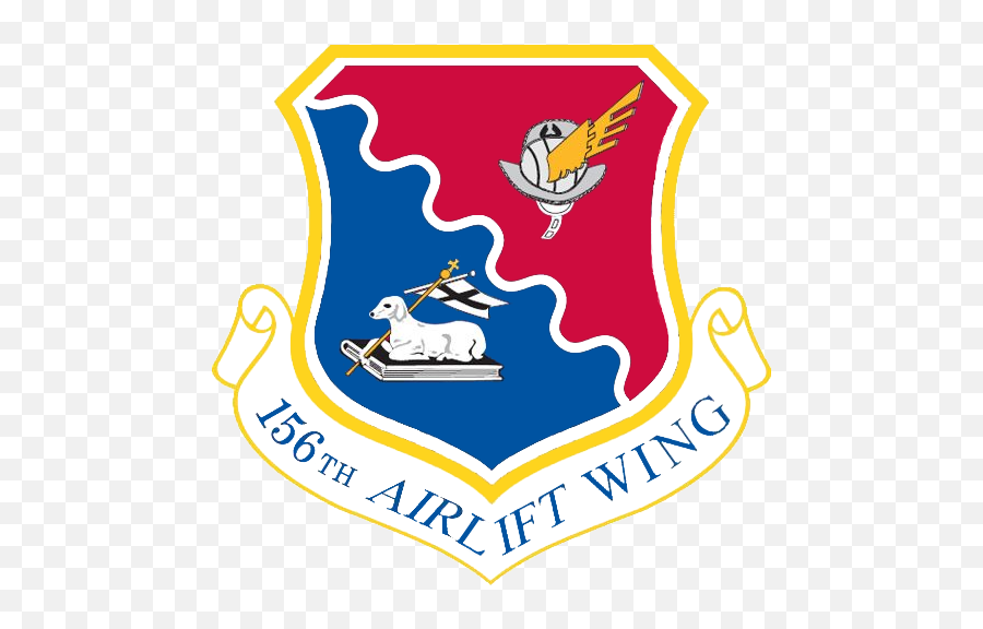 156th Airlift Wing Patch - 156th Airlift Wing Emoji,Emoji Puerto Rico
