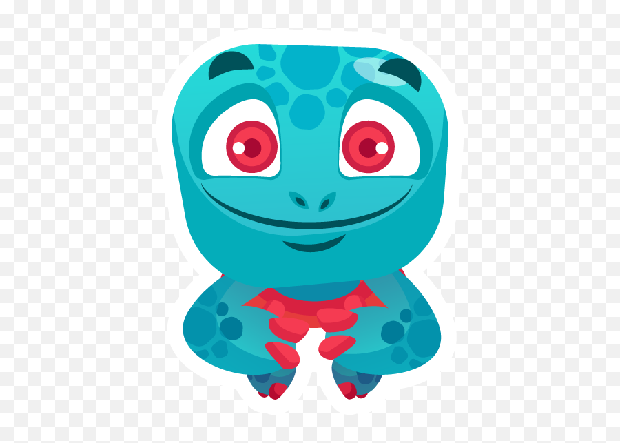 Alan The Turtle Stickers By Nikolay Yatsuk - Cartoon Emoji,Kangaroo Emoji