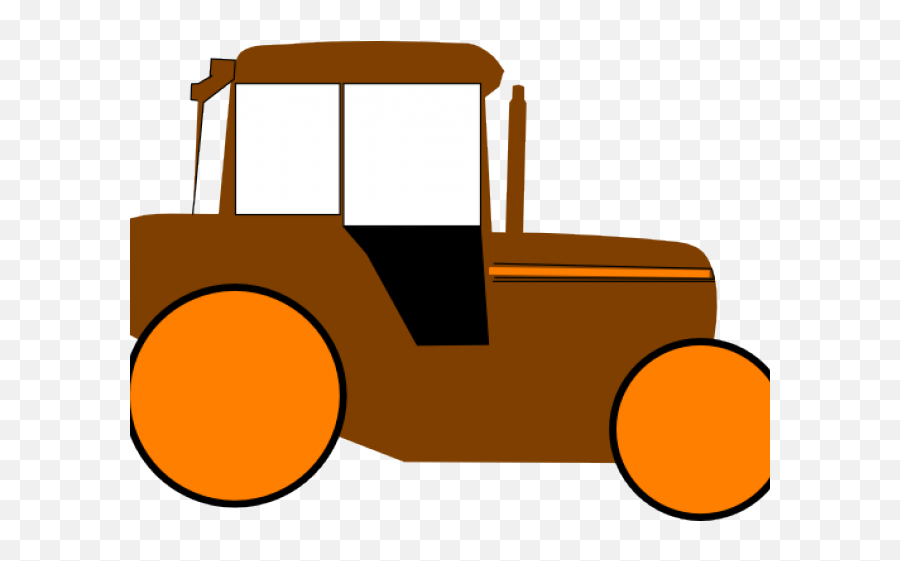 Tractor Clipart Construction - Png Download Full Size Tractor Clipart Emoji,Tractor Emoji