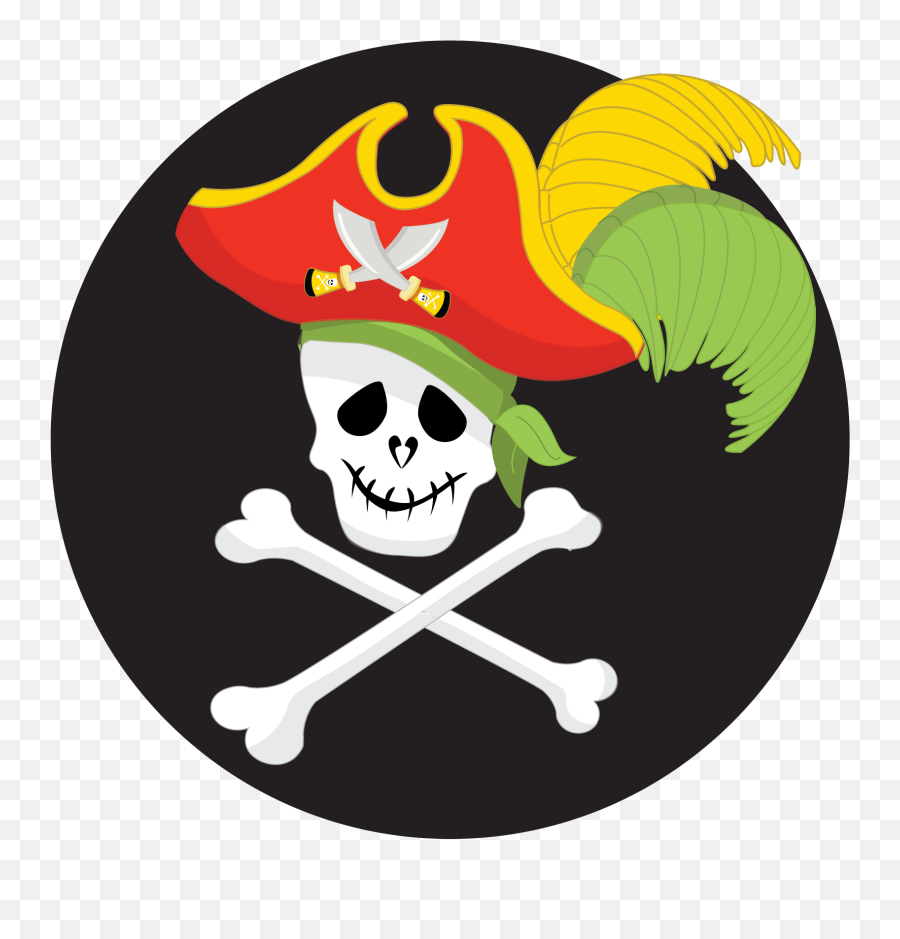 Yohoho Pirate Skull Clipart Freebie - Illustration Emoji,Skull Emoticons