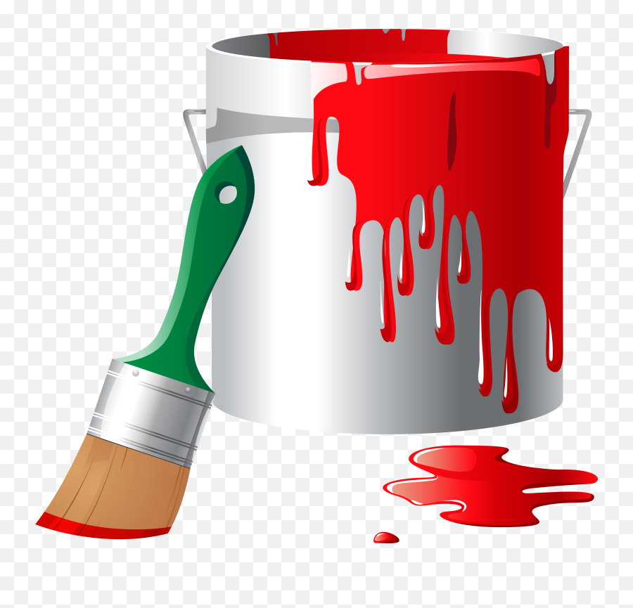 Paint Bucket Clipart Png - Paint Can Transparent Background Emoji,Emoji Paint