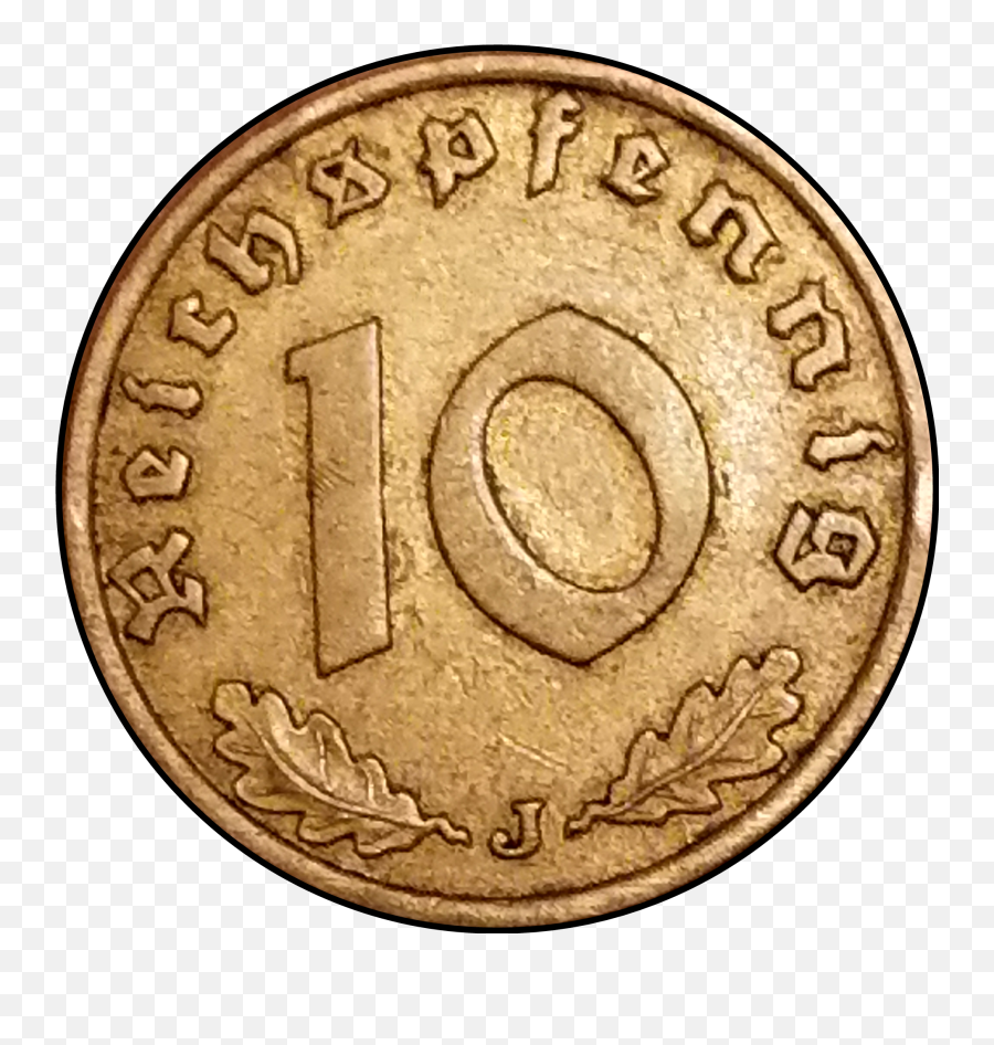 Ww2 Wwii Hitler Coin Thirdriecht Thridreicht Historical - Coin Emoji,Heil Emoji