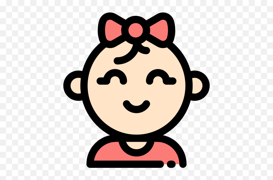 Baby Girl Icon At Getdrawings Free Download - Icon Baby Girl Png Emoji,New Baby Emoji