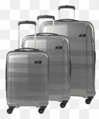 Ful Radiant Hardsided 3 - Pc Luggage Set with TSA Locks u0026 USB Port Hand Emoji