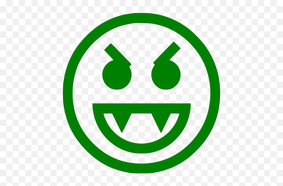 Green Emoticon 46 Icon - Emoticon Emoji,Trademark Emoticon