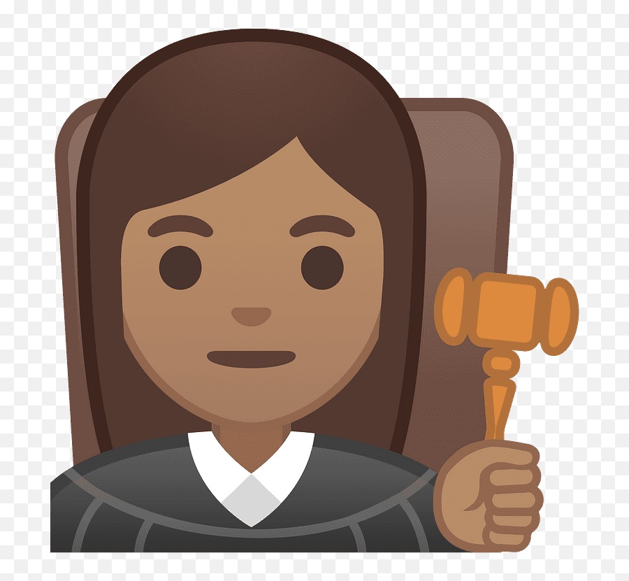 Woman Judge Emoji Clipart - Judge Emoji,Judge Emoji