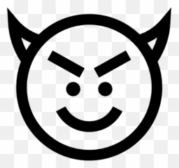 Angryface Emoji Horns - Devil Emoji Coloring Pages,Sign Of The Horns Emoji