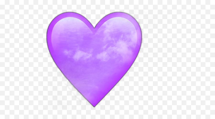 Purple Sky Emoji Emojis Aesthetic Tumblr - Heart,Sky Emoji