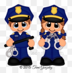 Career Cuties - Policia En Goma Eva Emoji,Police Emojis