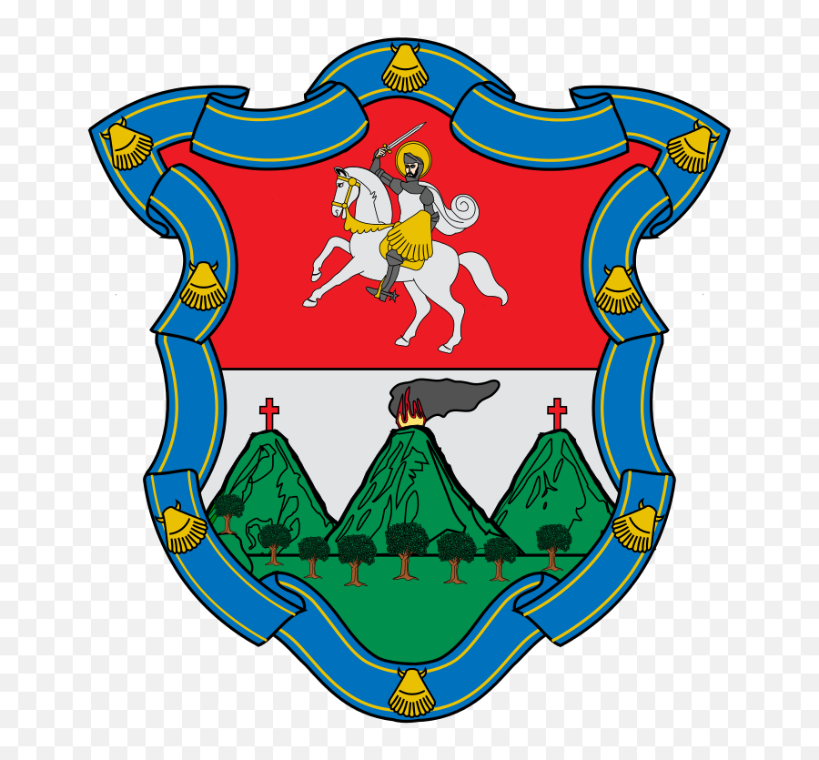 Escudo De La Ciudad De Guatemala - Cool Guatemala Coat Of Arms Emoji,Guatemalan Flag Emoji