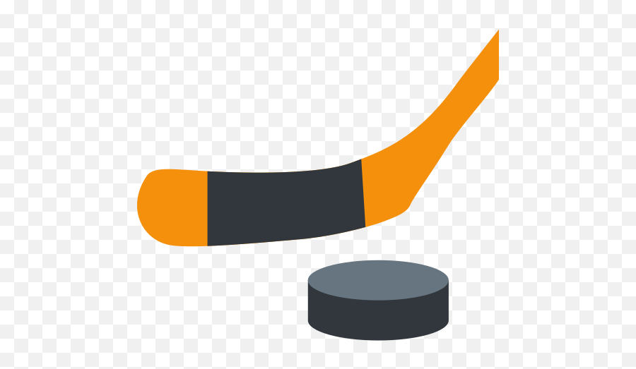 Ice Hockey Emoji - Clipart Ice Hockey Puck And Stick,Hockey Emojis For Android
