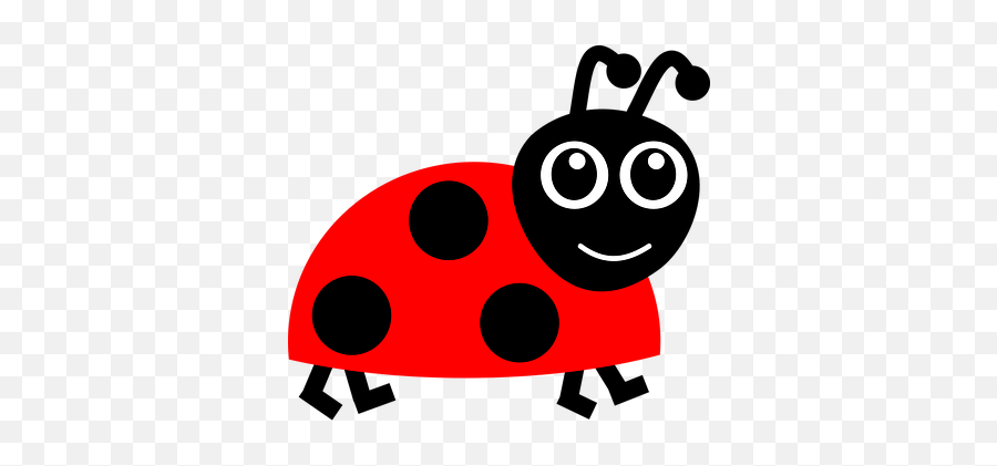 Free Bugs Butterfly Vectors - Ladybird Cartoon Emoji,Zzz Ant Ladybug Ant Emoji
