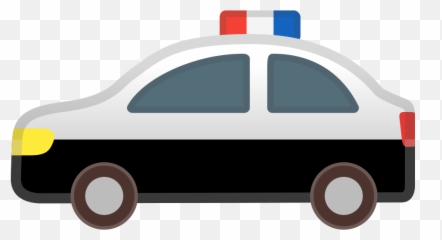 Police Car Icon - Emoji Png