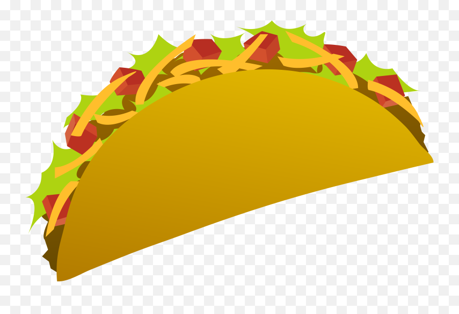 Taco Clipart 2 - Taco Clipart Png Emoji,Taco Bell Emoji