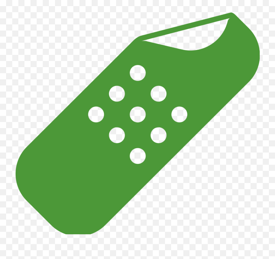 Green Band - Band Aid Icon Png Emoji,Bandaid Emoji