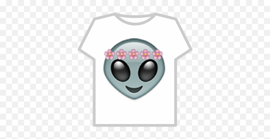 Alien Flower Girl Emoji - Sonic Belly Roblox T Shirt,Flower Girl Emoji