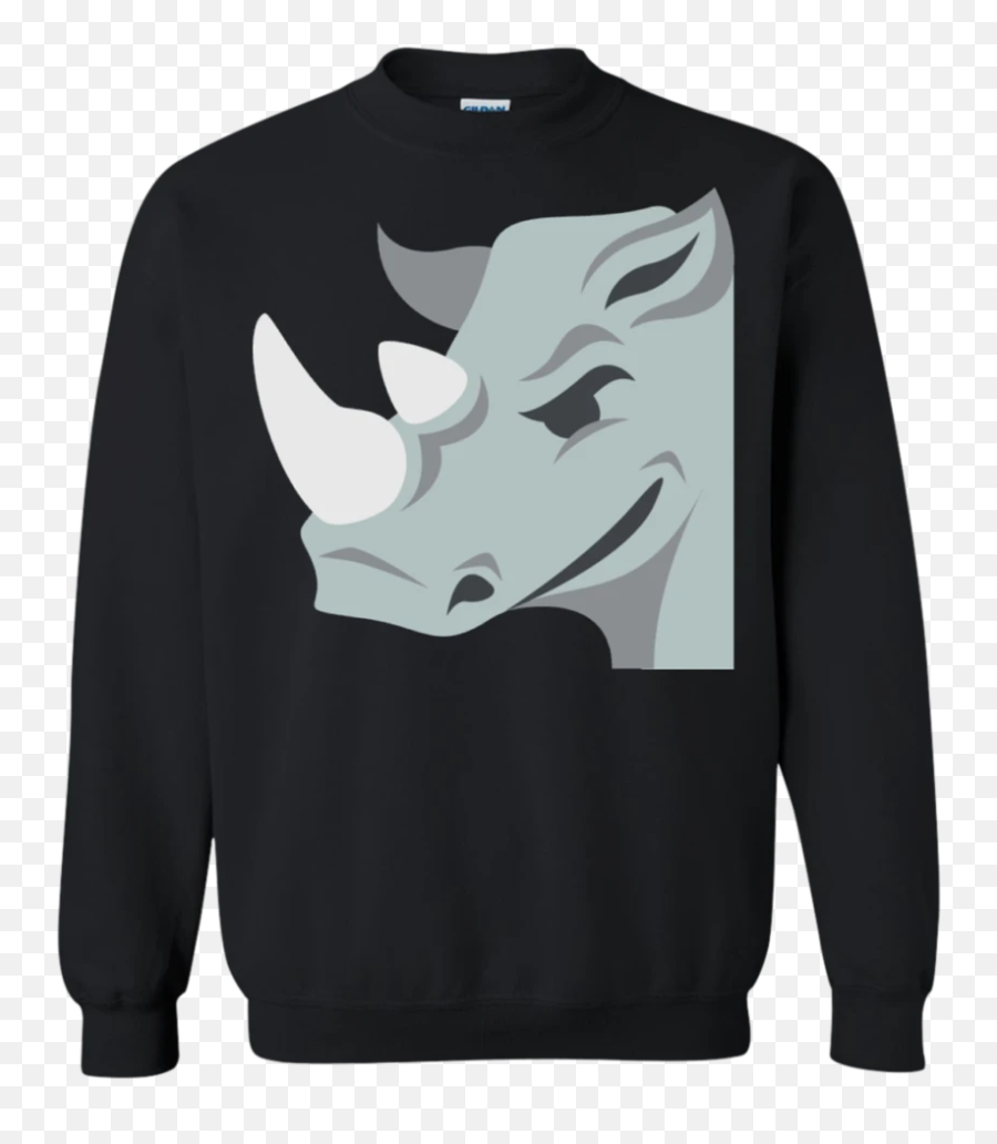 Rhino Emoji Sweatshirt - Stranger Things Christmas Lights Sweater,Mona Lisa Emoji