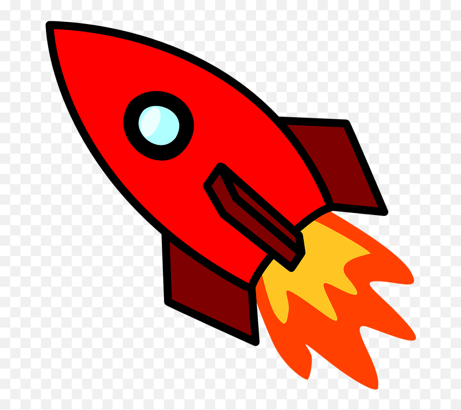 Rocket Ignition Spaceship - Red Rocket Clipart Emoji,Space Shuttle Emoji