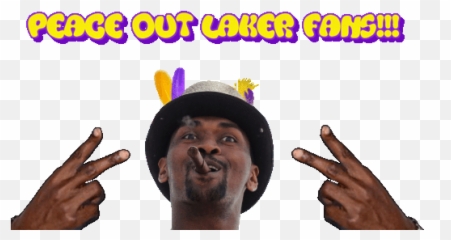 Metta World Peace Out - Gifs Transparent Emoji