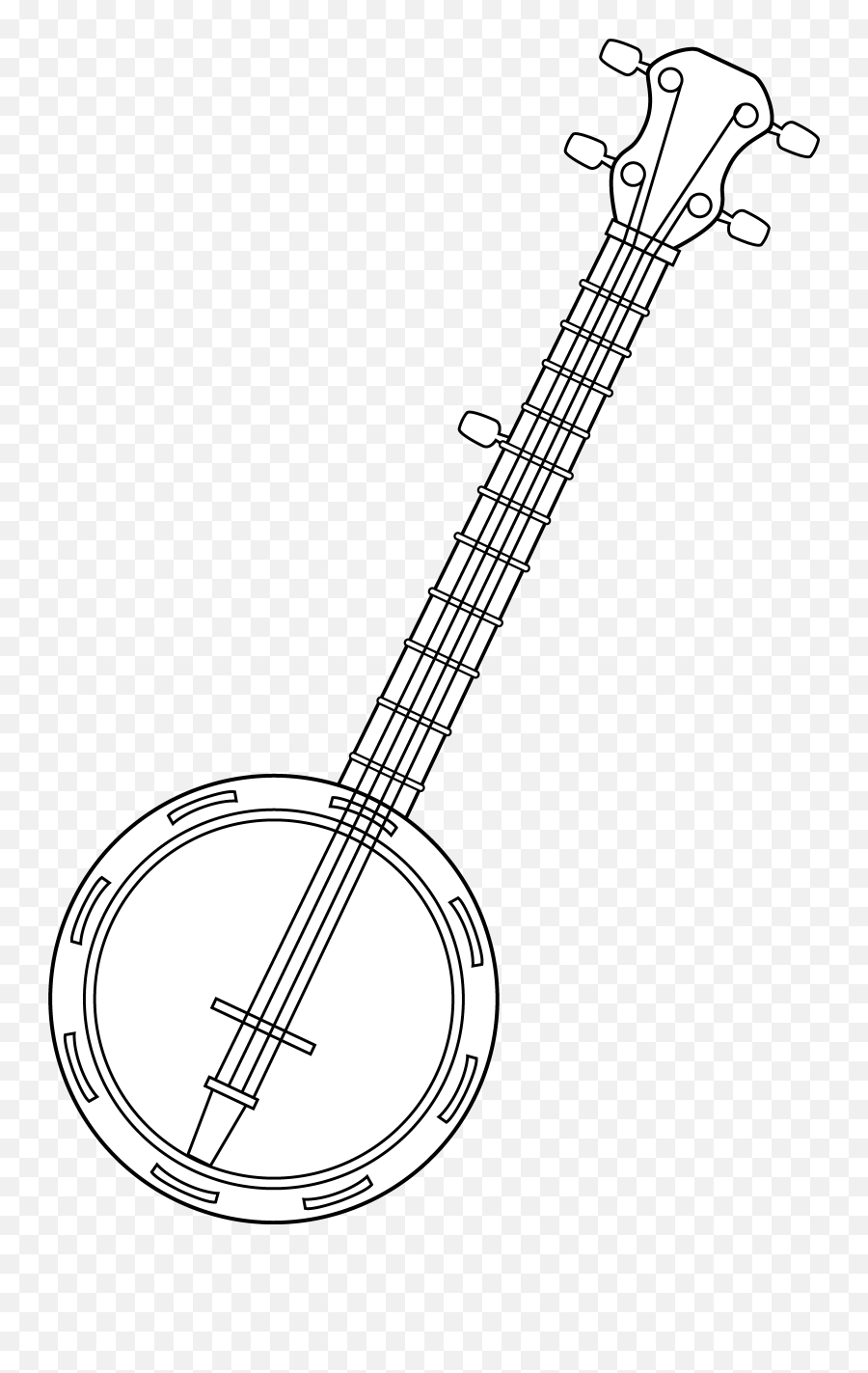 Banjo Simple Transparent Png Clipart - Banjos Clipart Emoji,Banjo Emoji