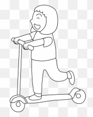 Scooter clipart kick scooter - Illustration Emoji