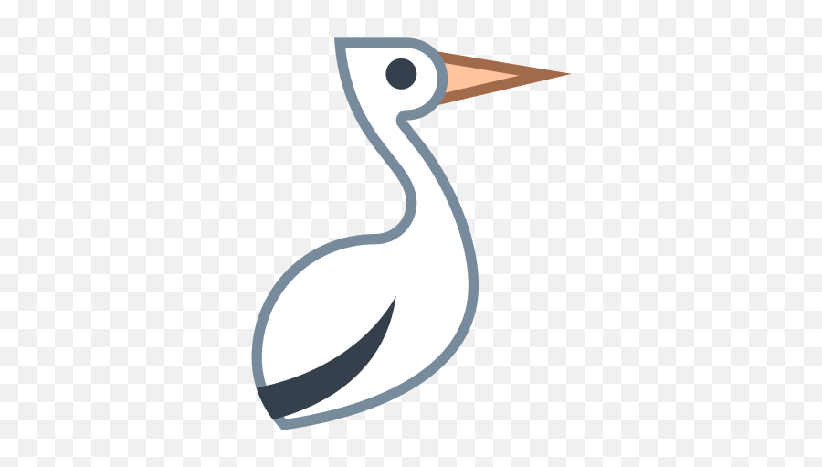 Stork Icon - Clip Art Emoji,Stork Emoji
