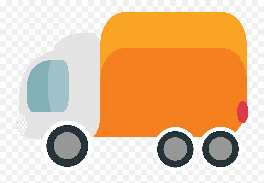 Delivery Truck Emoji Clipart - Png Download Full Size Clip Art,Emoji 97