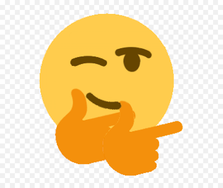 Discord Thinking Emoji Transparent Transparent Images - Red Beard Emoji,Thinking Emoji