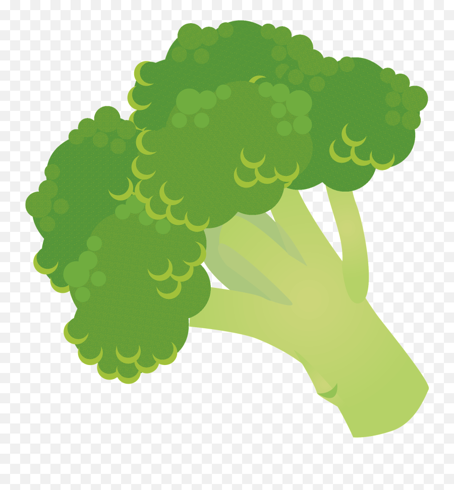 Broccoli Head Clipart - Fresh Emoji,Broccoli Emoji