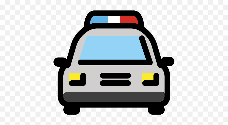 Oncoming Police Car Emoji Clipart - Png,Lighting Emoji