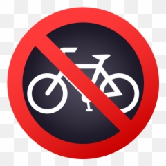 Emoji No Bikes To Copy Paste - Bikes Allowed Sign,No Cap Emoji