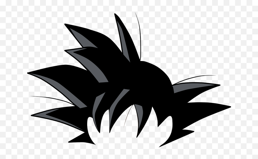 Hair Clipart Goku Hair Goku Transparent Free For Download - Goku Ultra Instinct Hair Png Emoji,Goku Emoji