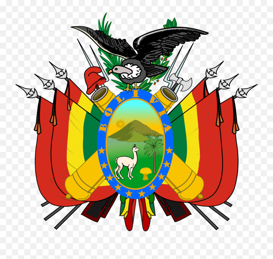 Flag Of Bolivia Flag Download - Bolivia Coat Of Arms Svg Emoji,Bolivian Flag Emoji