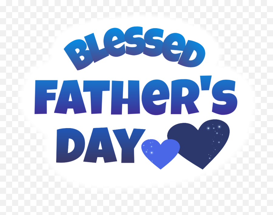 Blessed Father Day Heart Hearts - Heart Emoji,Fathers Day Emoji