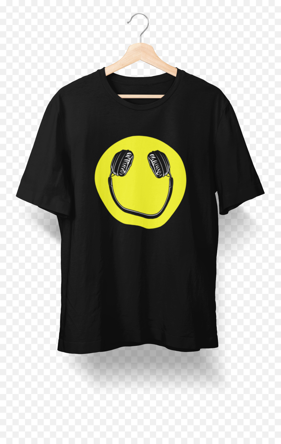 Smily Headphone - Menu0027s Roundneck Short Sleeve Tshirt Bulati Hai Magar Jane Ka Nahi T Shirt Emoji,B====d Emoticon
