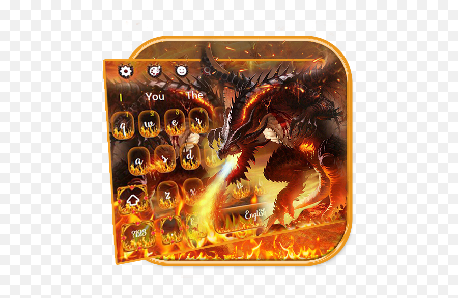 Fire Dragon Keyboard U2013 Apps On Google Play - Dragon Emoji,Dragon Emoji Keyboard