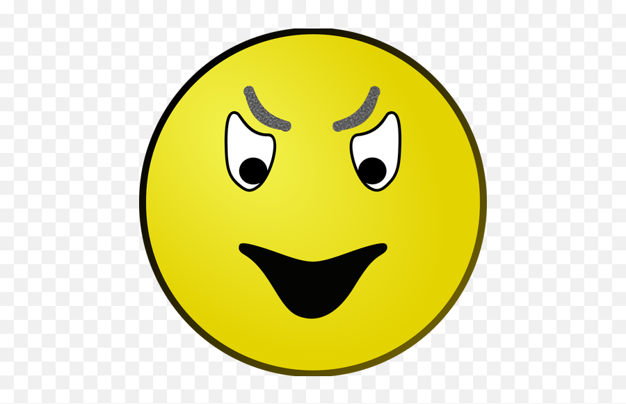 Evil Smiley - Evil Clipart Emoji,Joy Emoji