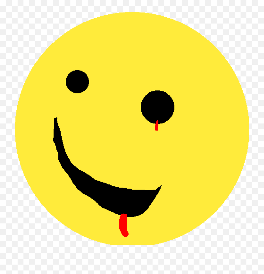 Pixilart - Smiley Emoji,Horror Face Emoji