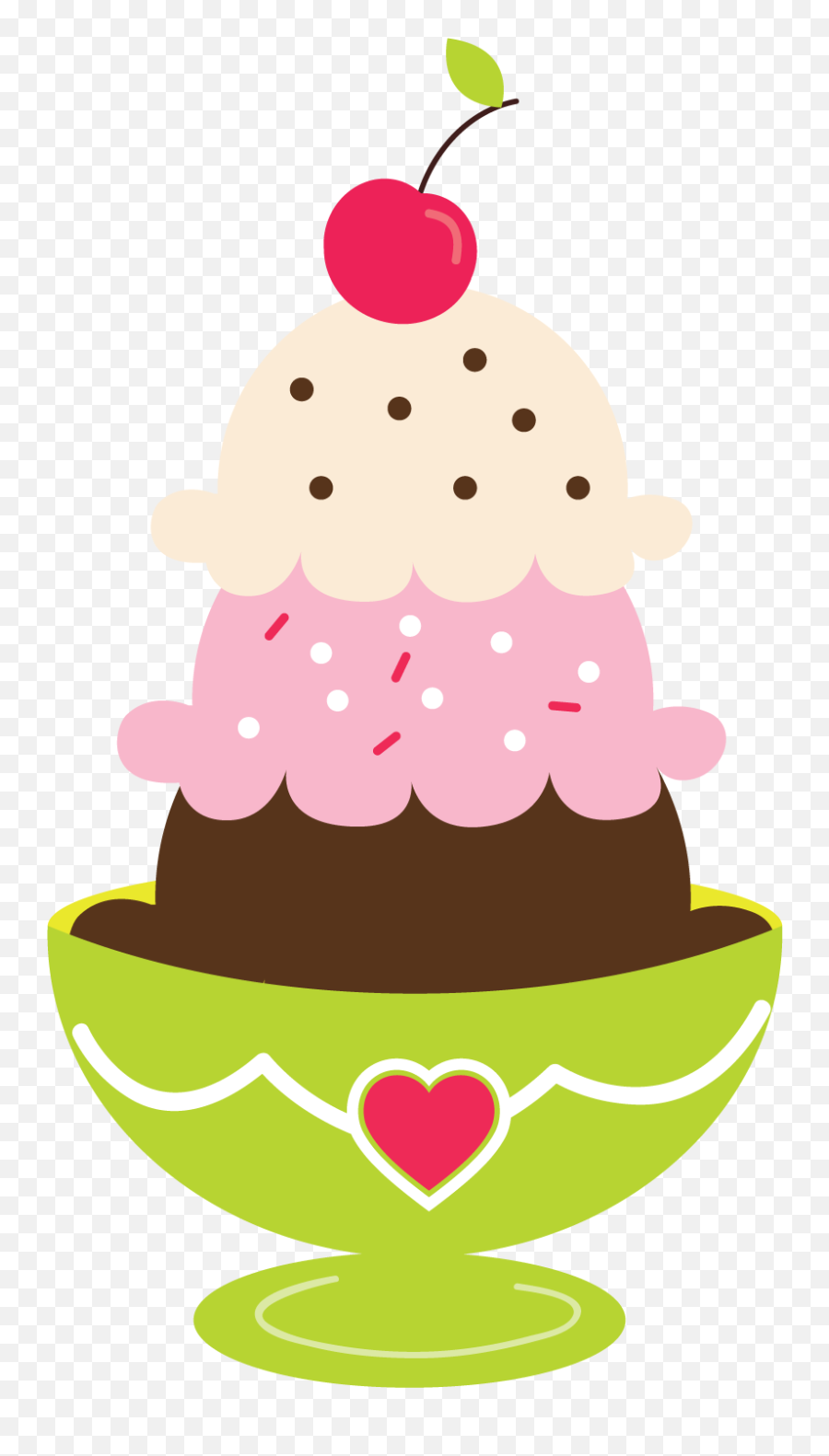 Ice Cream Sundae Clipart Kid - Ice Cream Sundae Clipart Emoji,Emoji Ice Cream Cake