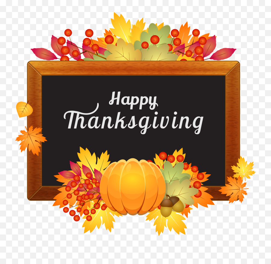 Thanksgiving Clipart Give Thanks Clip - Happy Thanksgiving Free Clipart Emoji,Thanksgiving Emoticons Free