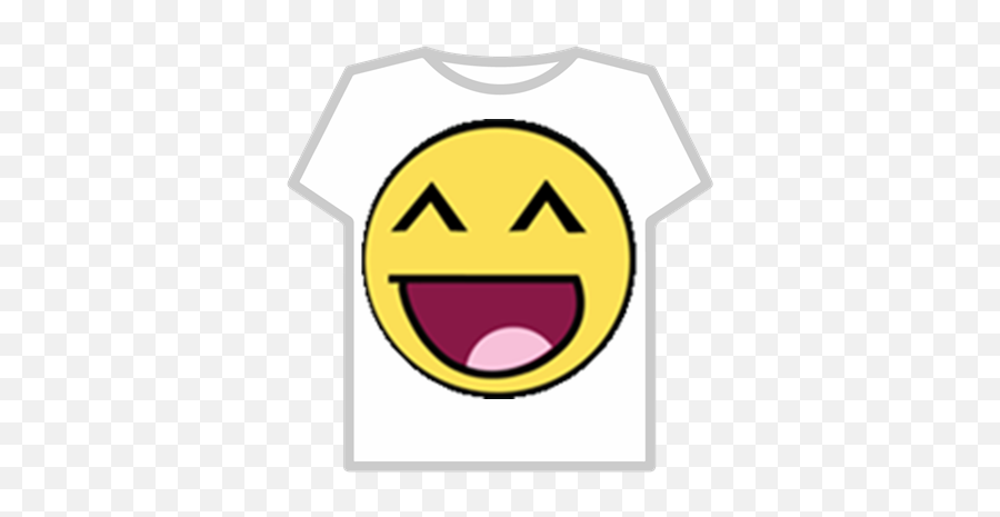 Roflmao Awesome - T Shirt Roblox Polar Emoji,Roflmao Emoticon
