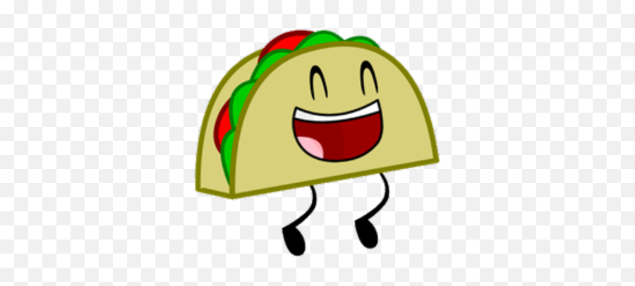 Taco - Cute Taco Inanimate Insanity Emoji,Taco Emoticon