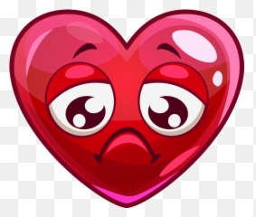 Shct50 - Cartoon Hearts With Faces Emoji