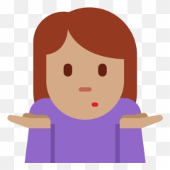 Download Free Png Shrug - Shrugging Shoulders Emoji Gif,Girl Shrugging ...