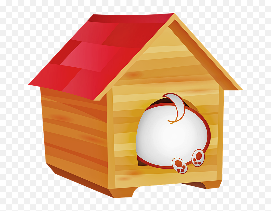 Dog Butt Doghouse House - Transparent Background Dog House Clipart Emoji,Dog House Emoji