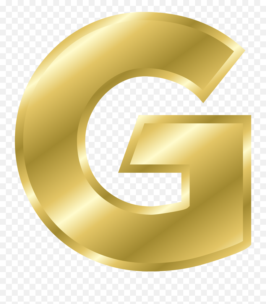 Golden Letters Transparent Png Clipart Free Download - Gold Letter G Png Emoji,Steelers Emoji