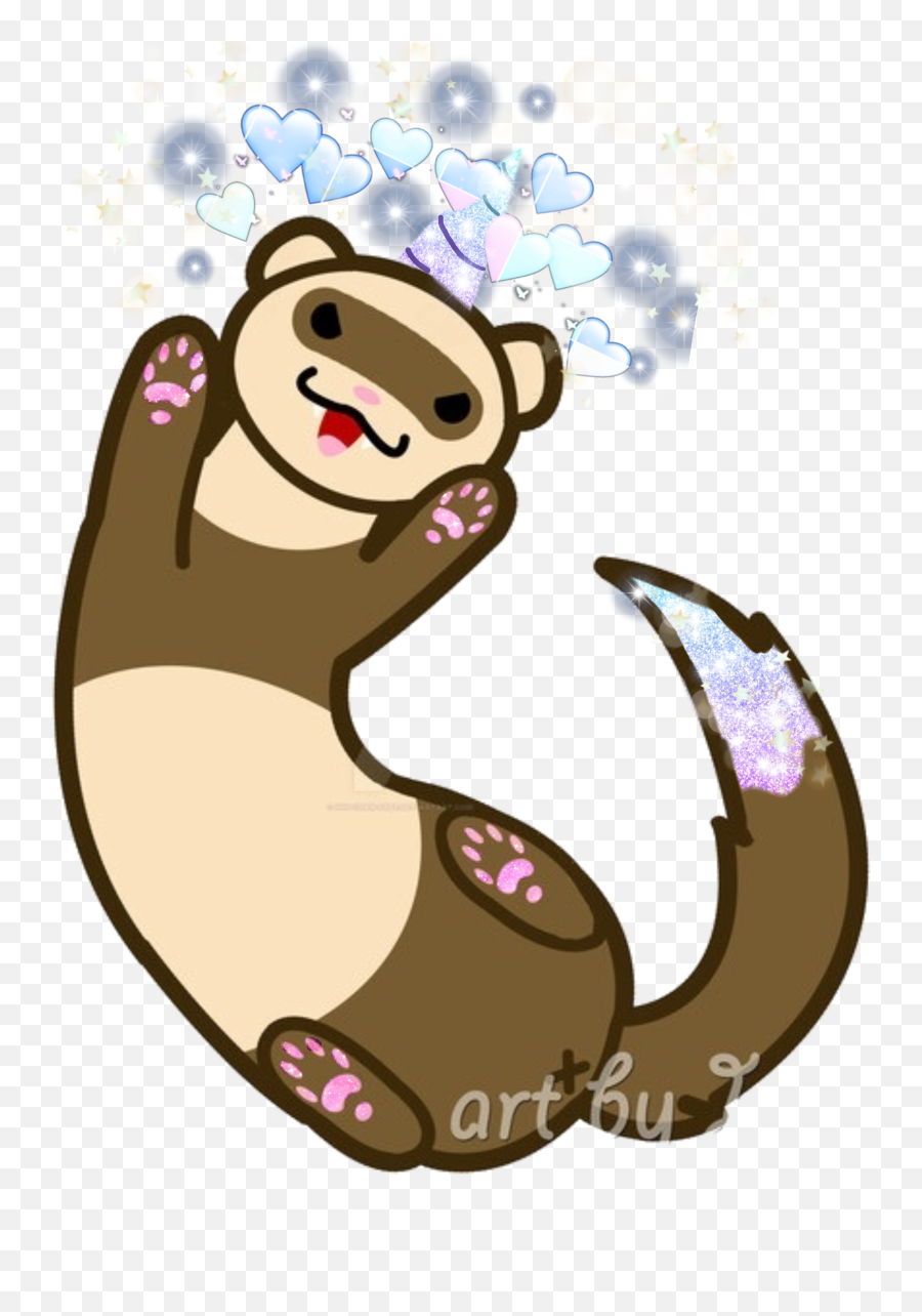 Trending Bezaubernd Stickers - Ferret Stickers Emoji,Ferret Emoticon