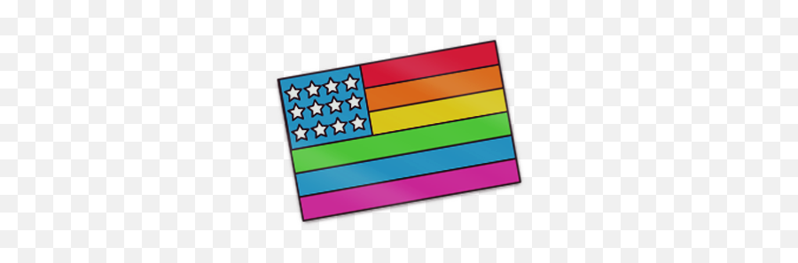 Rainbow Flag Sticker Rainbow Flag Rainbow Stickers - Graphic Design Emoji,Rainbow Flag Emoji